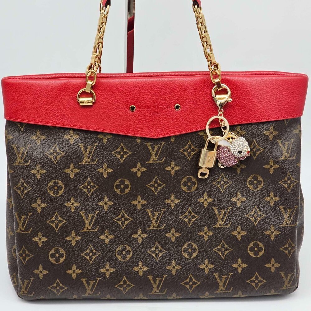 LV Gold Padlock & Key 🔒 Authentic Louis Vuitton Bag Unbranded Rabbit Charm